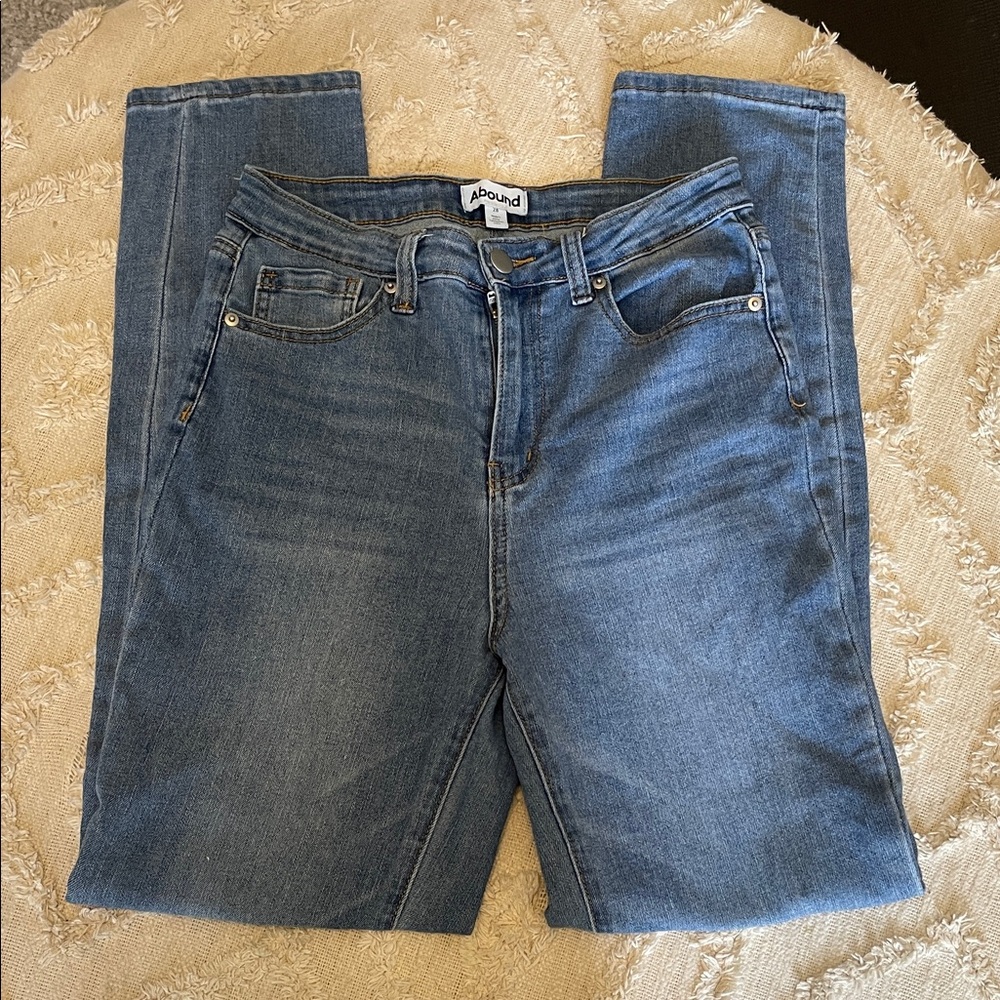 Abound Women's Classic Denim Straight Leg Jeans